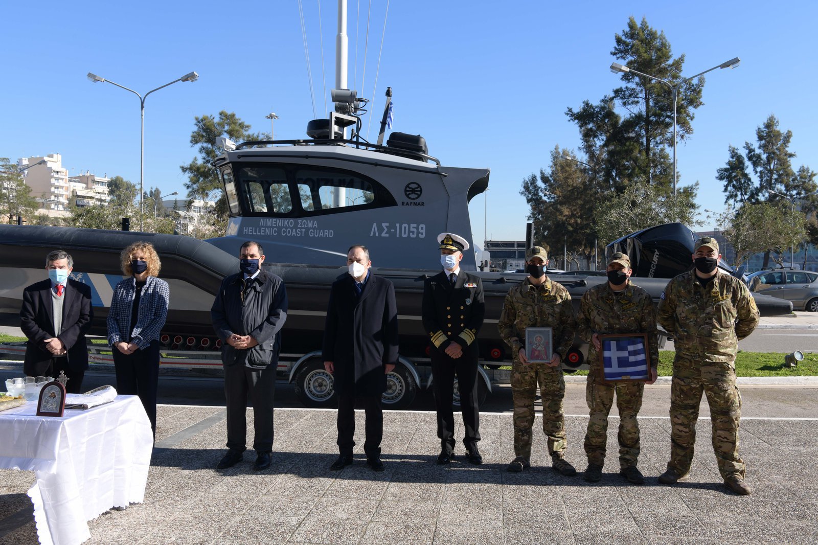 Υπερσύγχρονα ταχύπλοα περιπολικά σκάφη προσφορά μελών της ναυτιλιακής κοινότητας