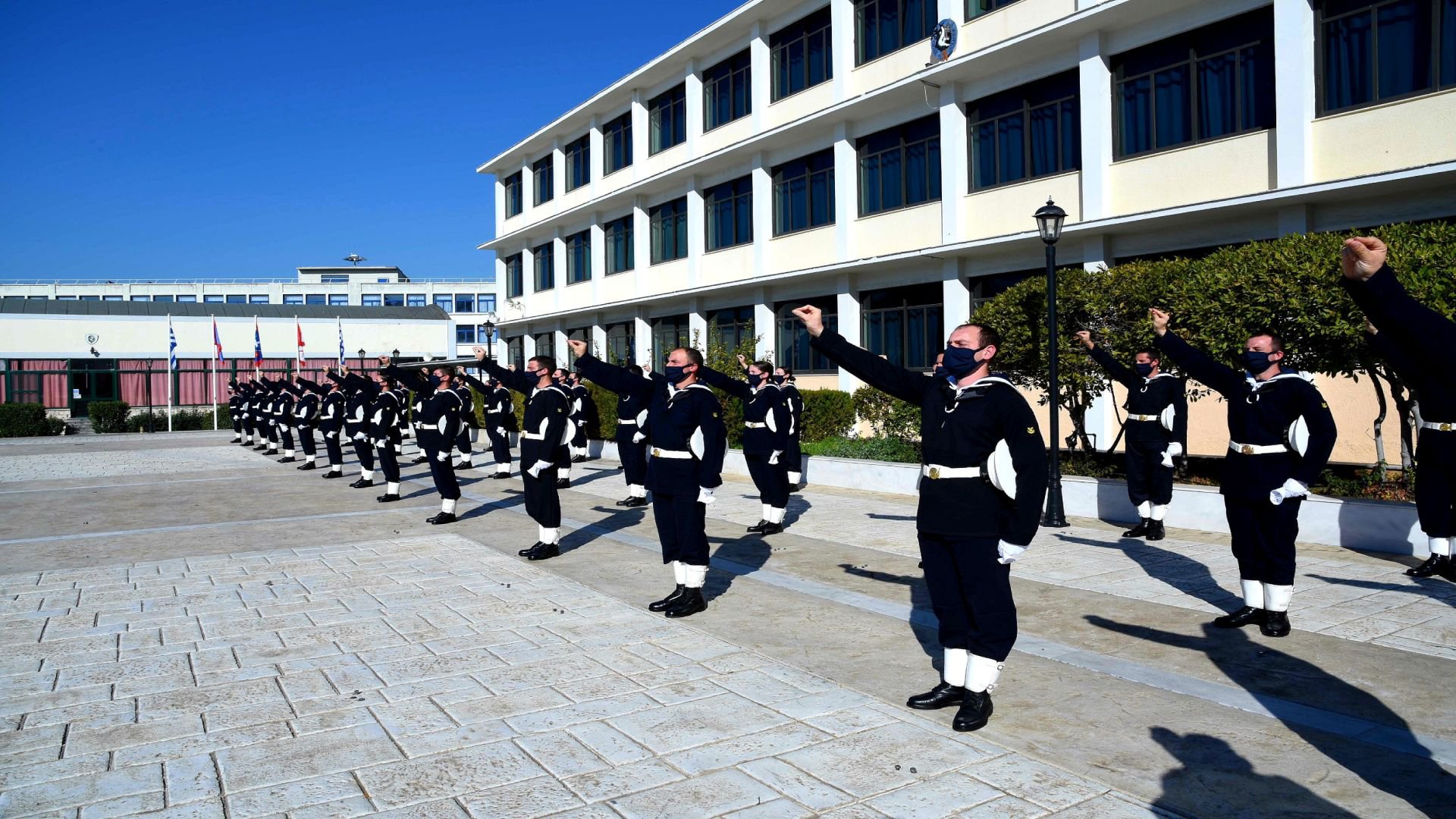 Τελετή Ορκωμοσίας Δοκίμων Σημαιοφόρων Λ.Σ.-ΕΛ.ΑΚΤ.