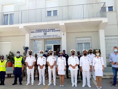 Επίσκεψη Αρχηγού Λιμενικού Σώματος – Ελληνικής Ακτοφυλακής στις Λιμενικές Αρχές Θεσσαλονίκης, Βόλου, Αγίου Όρους, Ιερισσού, Στυλίδας, Ουρανούπολης και στην Επισκευαστική Βάση Θεσσαλονίκης