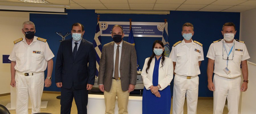 Συνάντηση ΥΝΑΝΠ Γιάννη Πλακιωτάκη με την Βρετανίδα υπουργό Εσωτερικών της Μεγάλης Βρετανίας Priti Patel