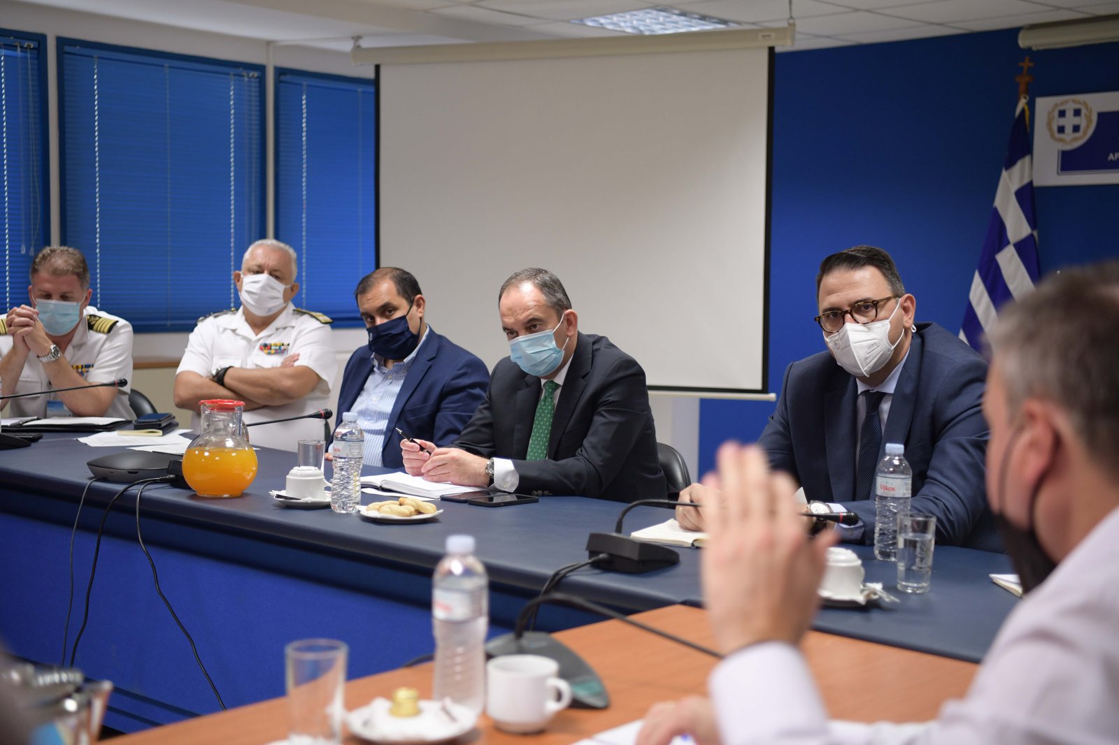 Συνάντηση ΥΝΑΝΠ κ. Γ. Πλακιωτάκη με τη νέα ηγεσία της ΠΝΟ