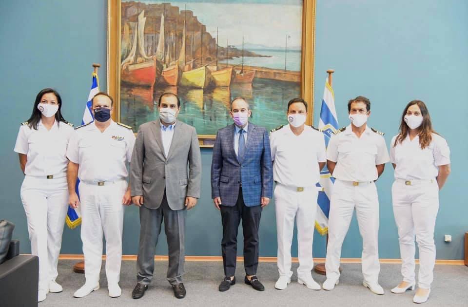 Βράβευση Υπουργού Ναυτιλίας και Νησιωτικής Πολιτικής στους διακριθέντες αθλητές του Λιμενικού Σώματος-Ελληνικής Ακτοφυλακής