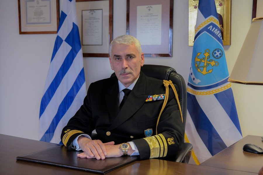 Νέος Αρχηγός του Λιμενικού Σώματος – Ελληνικής Ακτοφυλακής ο Αντιναύαρχος Λ.Σ. Γεώργιος Αλεξανδράκης