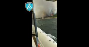 Παροχή συνδρομής και απεγκλωβισμός ατόμων μετά από εκδήλωση πυρκαγιάς στην περιοχή ''ΒΑΤΕΡΑ'' ν. Λέσβου (3)