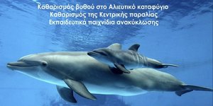 Καθαρισμός βυθού στο Αλιευτικό καταφύγιο και καθαρισμός της κεντρικής παραλίας Ραφήνας