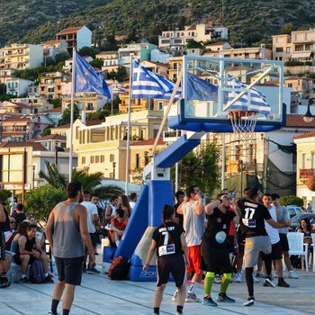 Τουρνουά καλαθοσφαίρισης 3x3 στο Βαθύ της Σάμου