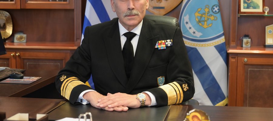 Αρχηγός Λιμενικού Σώματος - Ελληνικής Ακτοφυλακής Αντιναύαρχος Λ.Σ. Γεώργιος ΑΛΕΞΑΝΔΡΑΚΗΣ