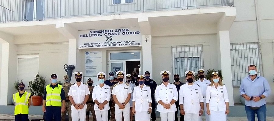 Επίσκεψη Αρχηγού Λιμενικού Σώματος – Ελληνικής Ακτοφυλακής στις Λιμενικές Αρχές Θεσσαλονίκης, Βόλου, Αγίου Όρους, Ιερισσού, Στυλίδας, Ουρανούπολης και στην Επισκευαστική Βάση Θεσσαλονίκης