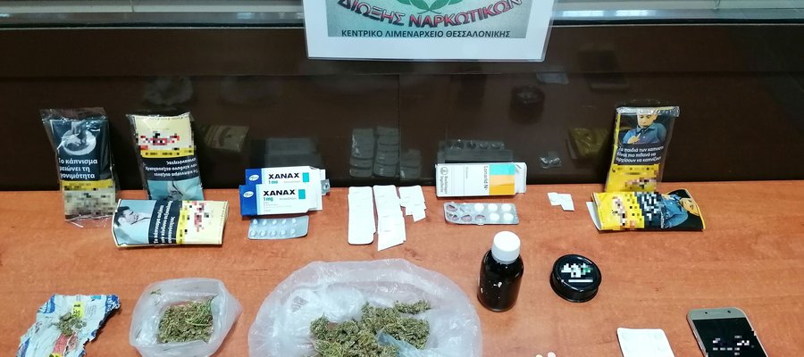 Σύλληψη αλλοδαπής για ναρκωτικά και καπνικά προϊόντα στη Θεσσαλονίκη