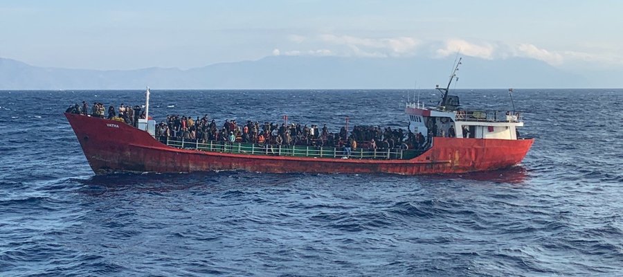 Ευρεία επιχείρηση έρευνας και διάσωσης αλλοδαπών στην ευρύτερη θαλάσσια περιοχή Ανατολικά της Κρήτης
