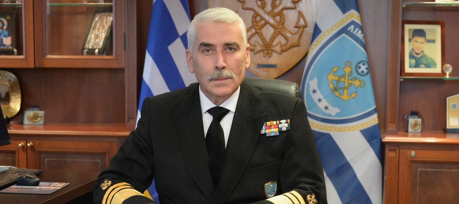 Αρχηγός Λιμενικού Σώματος - Ελληνικής Ακτοφυλακής Αντιναύαρχος Λ.Σ. Γεώργιος ΑΛΕΞΑΝΔΡΑΚΗΣ