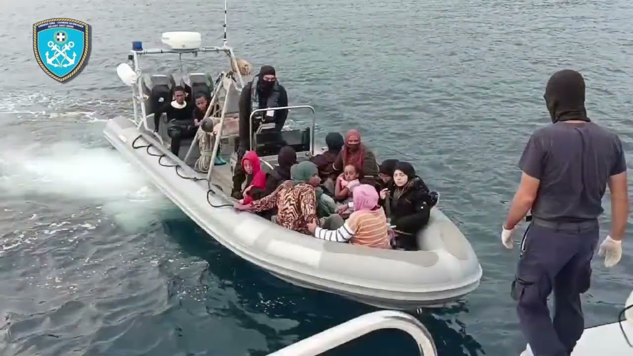 Εντοπισμός και απεγκλωβισμός  25 ατόμων στη ν. Σάμο  (05.09.2023)