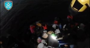 Εντοπισμός και διάσωση 19 ατόμων στο “Ακρωτήρι” ν. Λέσβου (17.09.2023)
