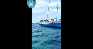 Προσάραξη Ε/Π-Τ/Ρ στους Παξούς 17.06.2025