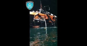 Πτώση ελικοπτέρου στην Ελευσίνα 22.07.2025