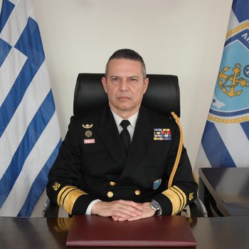 Β' Υπαρχηγός Λιμενικού Σώματος - Ελληνικής Ακτοφυλακής Αντιναύαρχος Λ.Σ. Φώτιος ΚΙΑΜΟΣ