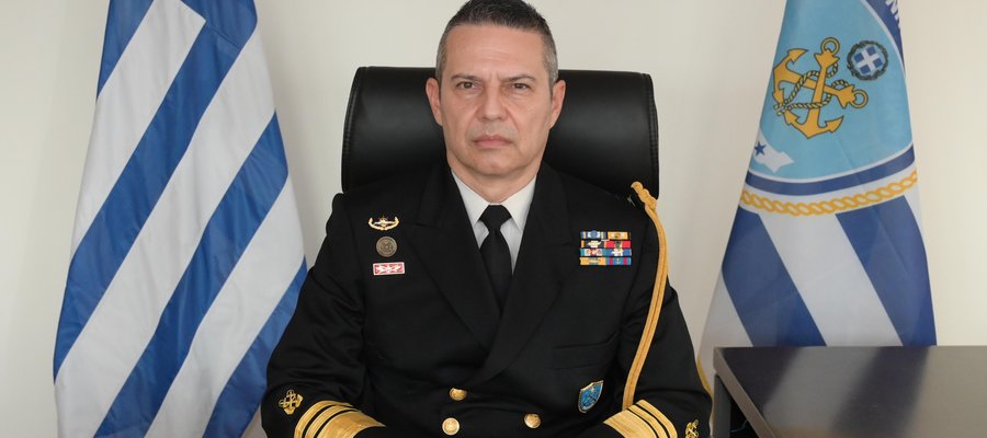 Β' Υπαρχηγός Λιμενικού Σώματος - Ελληνικής Ακτοφυλακής Αντιναύαρχος Λ.Σ. Φώτιος ΚΙΑΜΟΣ
