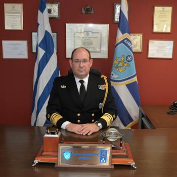 Β' Υπαρχηγός Λιμενικού Σώματος - Ελληνικής Ακτοφυλακής Αντιναύαρχος Λ.Σ. Ευστράτιος Γεωργίου ΔΡΑΚΟΥΛΗΣ