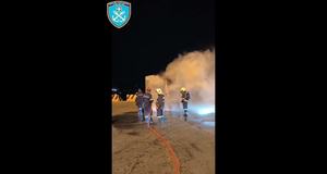 Πυρκαγιά σε εμπορευματοκιβώτιο στο Κερατσίνι